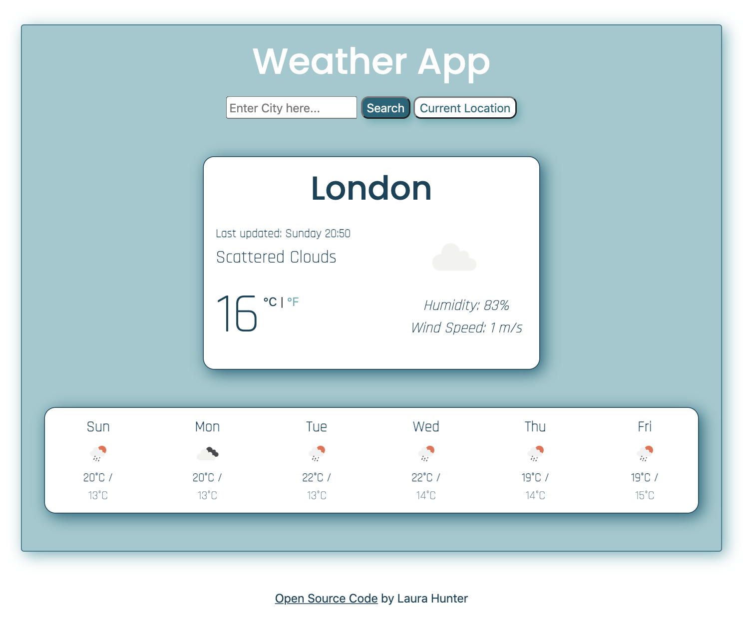 Weather App Project